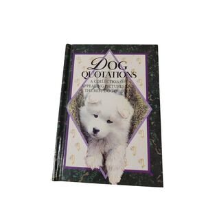 Vintage Dog Quotations Book